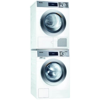 MIELE SmartBiz 300 Gewerbewaschmaschine und Gewerbetrockner als Turm -7 kg
