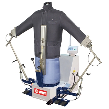 PONY MG Universalfinisher eingebauter Dampferzeuger mit Ärmelspannern